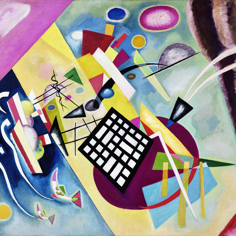 Black Grid — Kandinsky — 1922